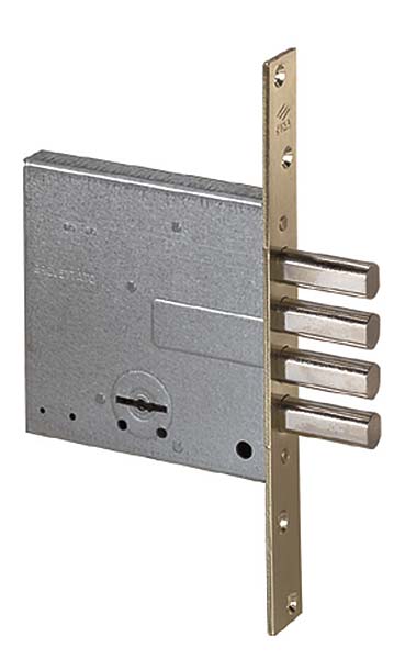 Замок врезной сувальдный  ЗВ 10.01(без отв.планки)