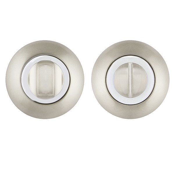 Ручка поворотная ВК6.R. JR54 SN/CP-3 матовый никель/хром