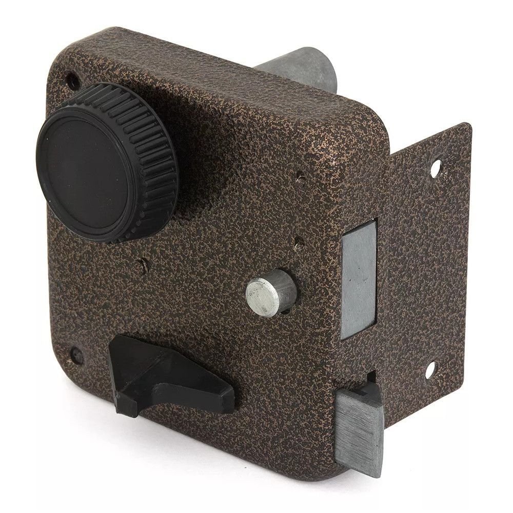 Ручка защелка 6072 AC--ET (фик.) медь