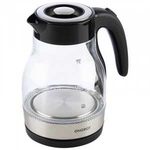 Чайник электр. 1,7л стекло-пластик