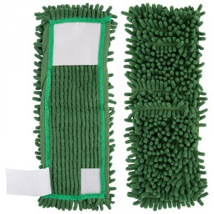 Насадка МОП для швабры микрофибра/шенилл 12*36см Рыжий кот 310462