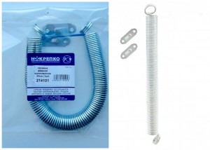 Пружина дверная оцинкованная 24мм (1шт EC) НАКРЕПКО