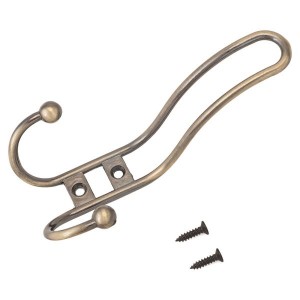 СТАНДАРТ 208 A AB ст.бронза В140*Ш73*Г34 ЕВРОПАКЕТ крючок-вешалка (200,10)