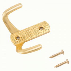 СТАНДАРТ 011 B GP золото В68*Ш51*Г25 ЕВРОПАКЕТ крючок-вешалка (250,10)