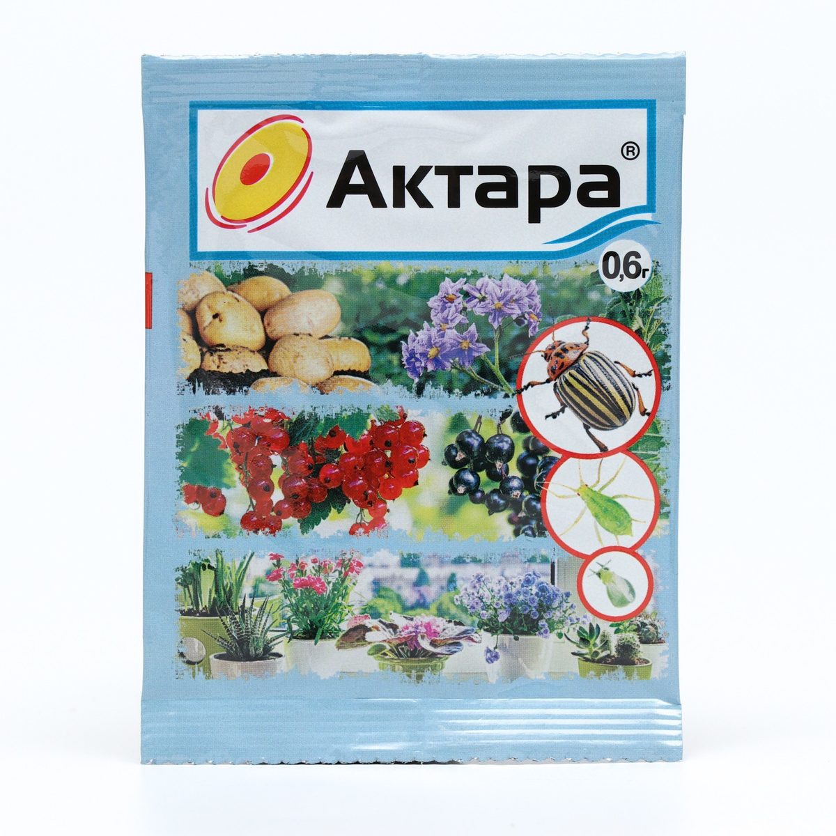 Инсектицид Актара 0,6г таблетка 1шт
