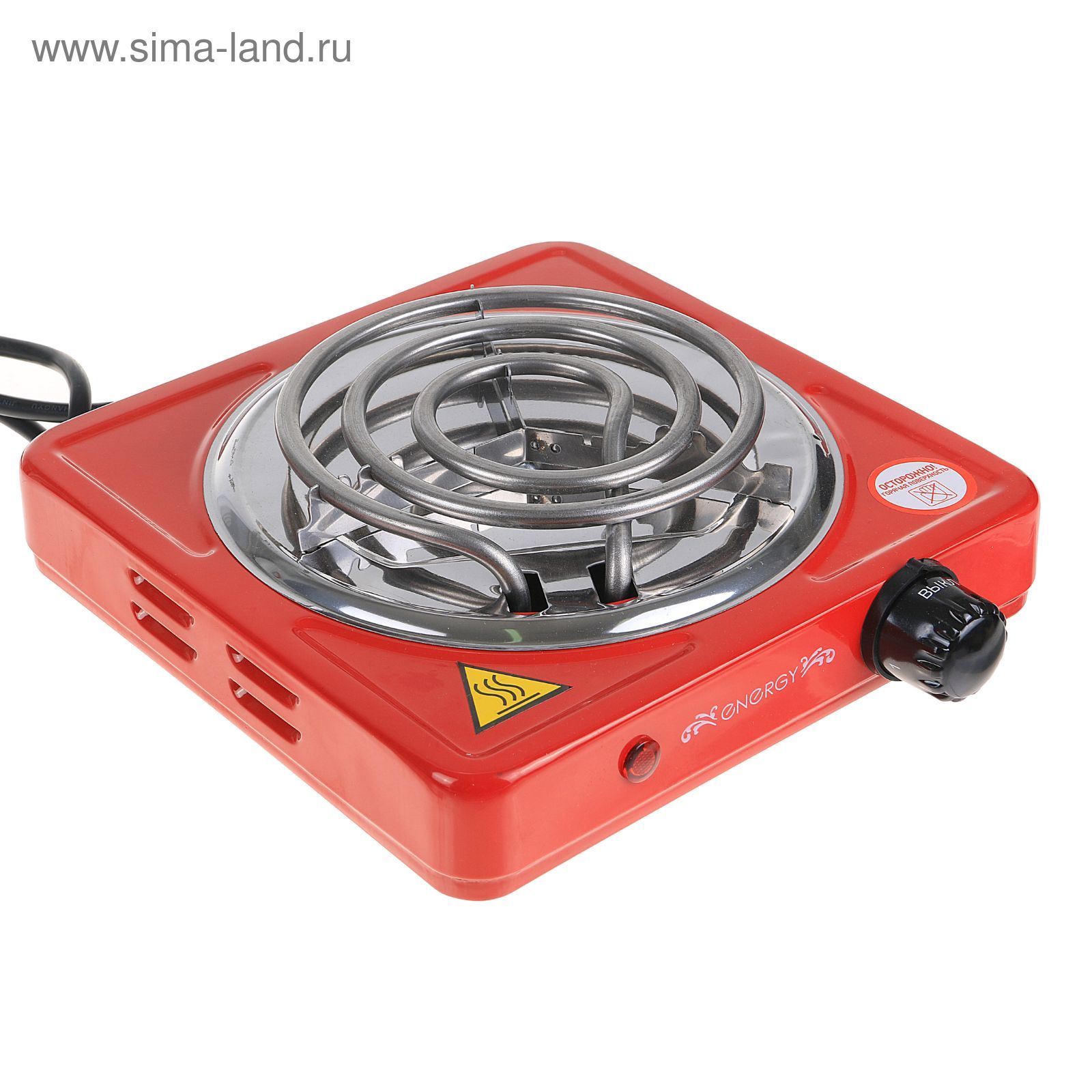 Электроплитка 1конфорка,спираль ENERGY EN-902В