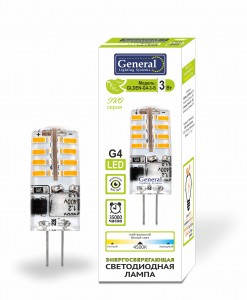 General G4 220V 3w 4500K 4K 36*10