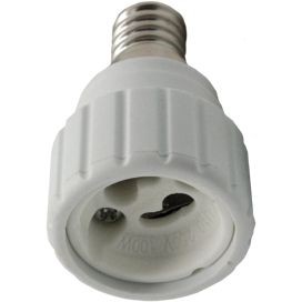 Переходник с цоколя Е40 на Е27 белый Ecola