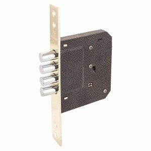 Замок врезной  крест.ключ без ручки Аллюр