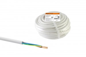 Провод ПВС 4х6 ГОСТ белый