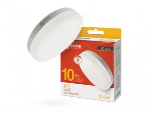 Лампа св/д VC GX53 св/д 10W(950lm) 3000К 2K 74x27 (без пульсации)ASD/InHome