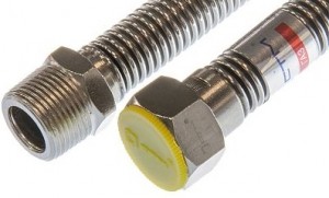 Подводка д/газа сильфон. 3/4" (вн-нар, г/ш) 100 см CGHM3410