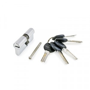 АЛЛЮР HD F 70-5К CP[25x10x35] хром перф.кл Цилиндровый механизм (