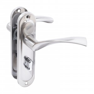 Комплект д/двери .ручки.2 накл петли.защелка межк.золото 03-с 100 SN