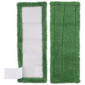 Насадка МОП для швабры плоская микрофибра 12*37см Рыжий кот