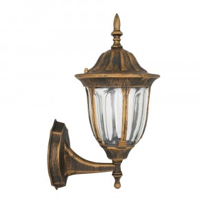 Camelion 4501 св-к уличный/садовый "бра вверх" бронза 60W E27 220V алюминий/стекло IP43