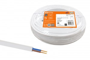 Провод ПУГНП 2х2,5 белый