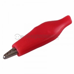 Зажим крокодил 5А 46мм в изоляторе REXANT