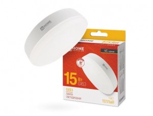 ASD/InHome лампа св/д VC GX53 св/д 15W(1430lm) 3000К 2K 75x27 (без пульсации)