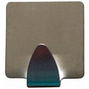 Крючки самоклеящиеся "Квадрат" набор 2шт/уп.(цена за уп.) нерж.сталь 8224 Рыжий кот