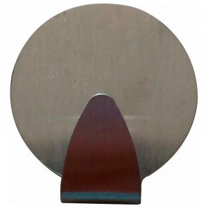 Крючки самоклеящиеся "Круг", набор 3шт/уп, цена за уп, нерж.сталь 8225 Рыжий Кот