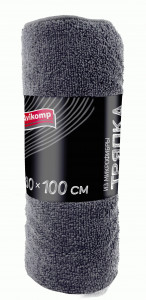 Тряпка для пола 80*100см, микрофибра, M-02F-ХХL Рыжий Кот