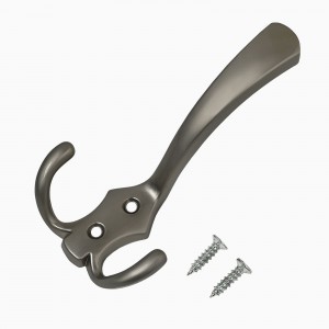 Крючок-вешалка мебельн 3-рожк Стандарт 306А SN мат.никель