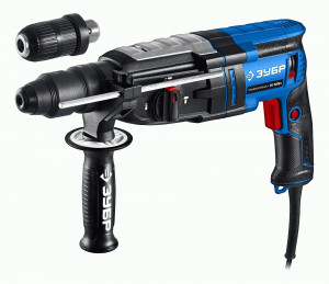 Перфоратор ЗУБР 28мм,800Вт SDS Plus+БЗП