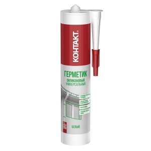 Герметик белый универс. силиконизир. 300мл Multiuso Quilosa Sintesel