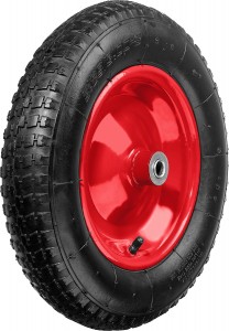 Колесо для тачки 16*4,00*8/20мм пневмо PR3020