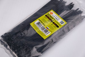 Хомут (стяжка) 150*3,6 нейлон черный 50 шт