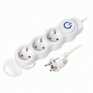 Удлинитель ПВС 3*1 , 3роз 10м 16А SmartBuy