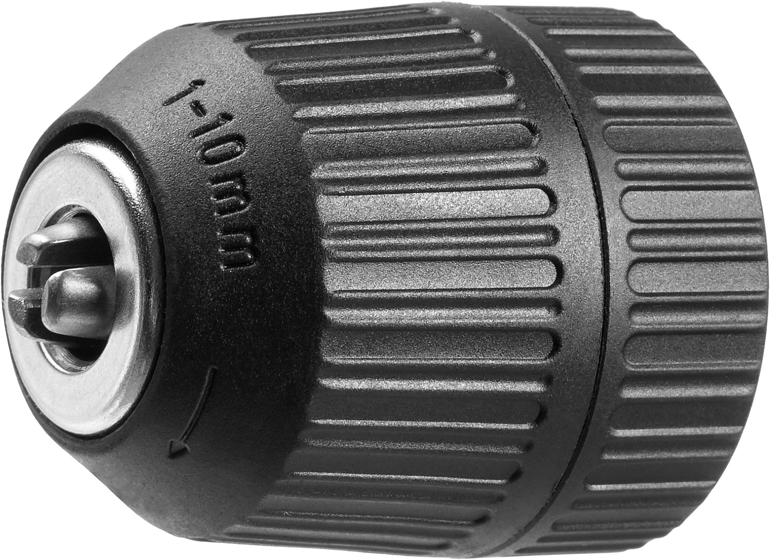 Патрон быстрозажимной ЗУБР ″Мастер″ для дрели, 10 мм, посадочная резьба 1/2″, под сверло Д 0,8-10 мм