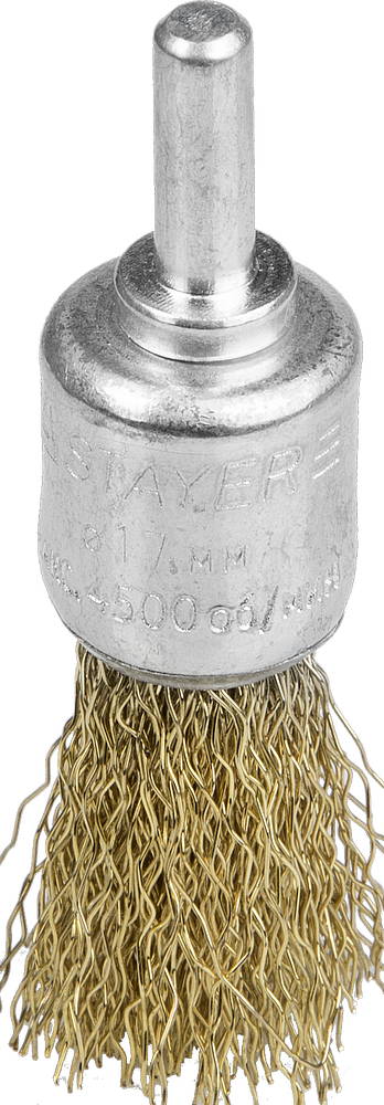 Щетка-крацовка кистевая для дрели 17мм Stayer