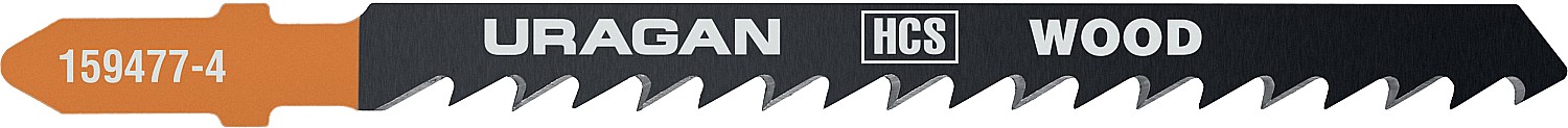 Полотно для электролобзика URAGAN T244D Т-хвост,фигурный рез,шаг 4 мм