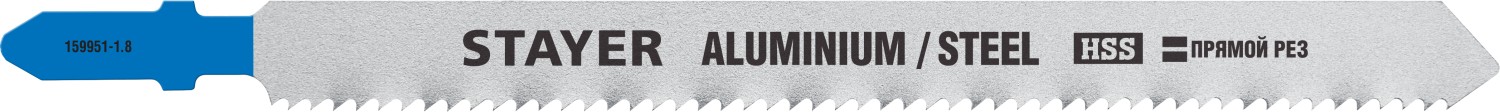 STAYER T318B,полотна для эл лобз,по металлу 2-6мм,т-хвост,шаг 1,8мм,110мм