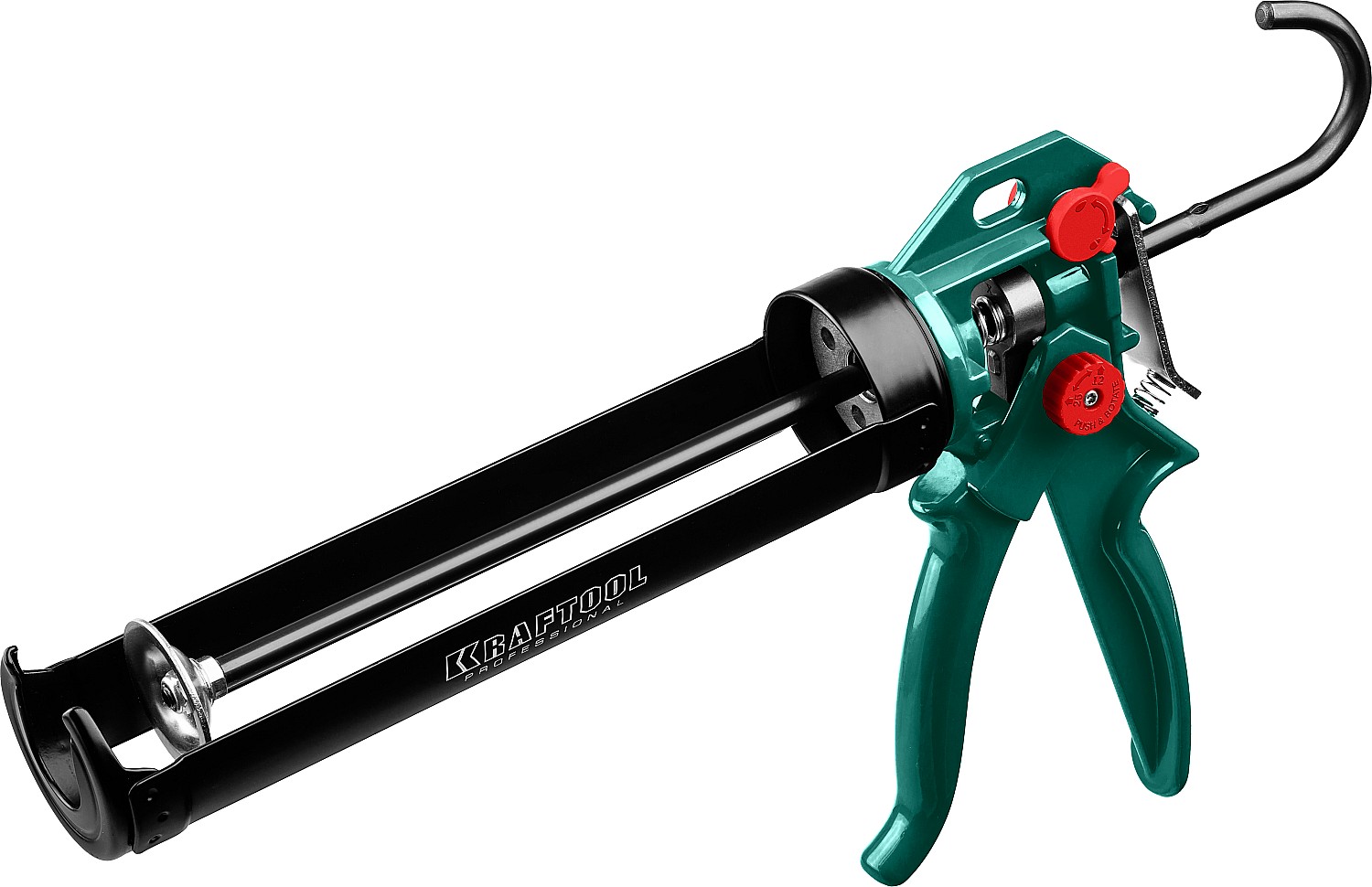 KRAFTOOL EXPERT 310 мл, cкелетный, поворотный, Усиленный пистолет для герметика