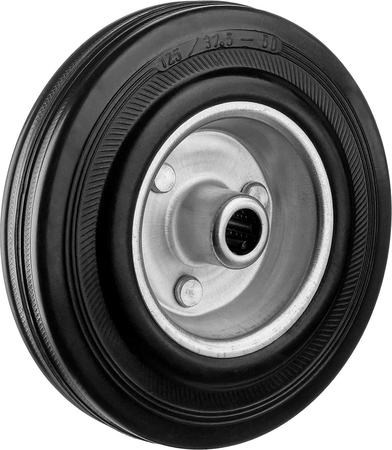 Колесо d-125мм г/п 100кг, игольчатый подшипник Зубр