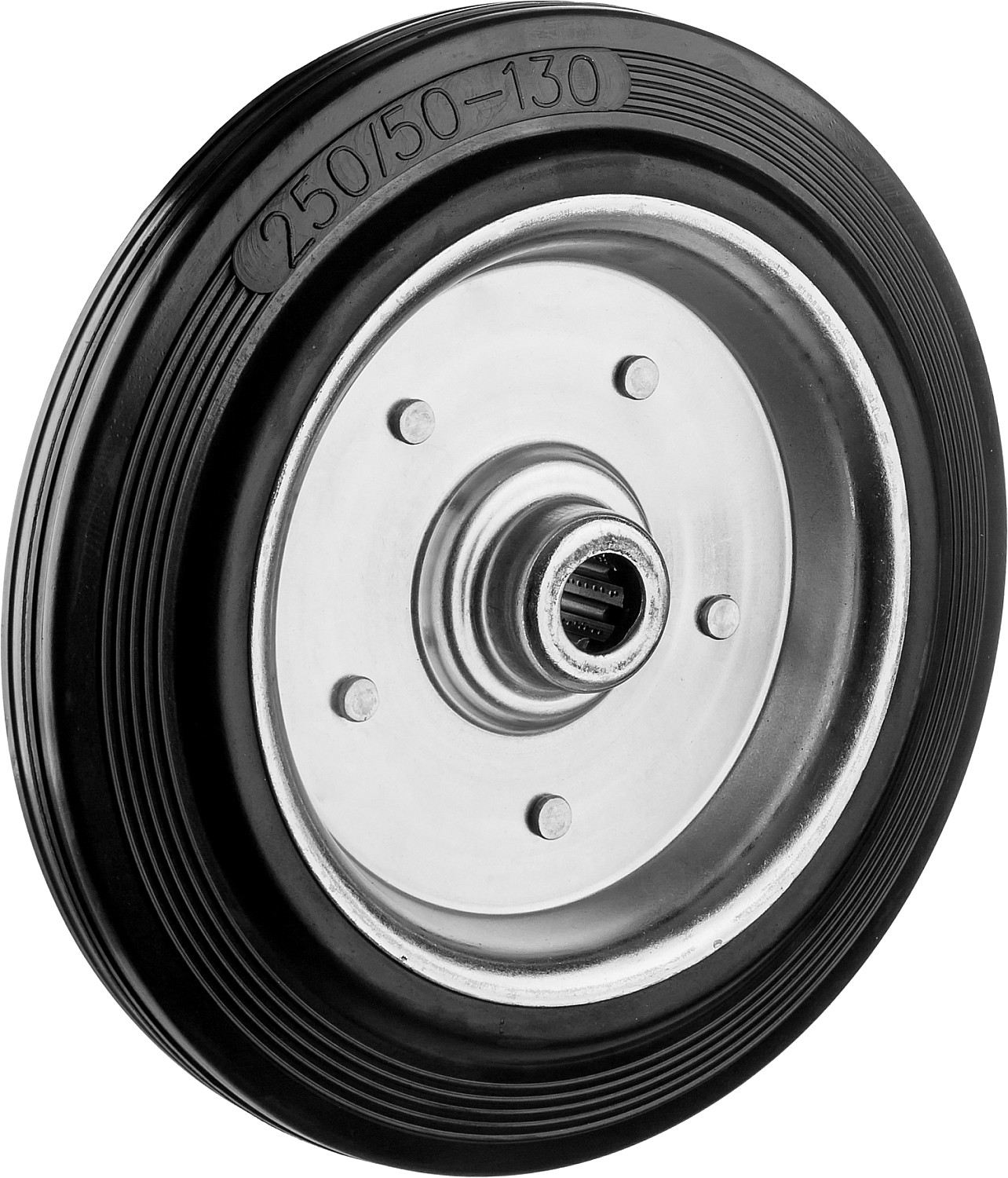 Колесо d-250мм г/п 210кг, игольчатый подшипник Зубр