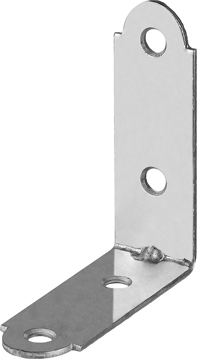 Уголок 40*40*17*1,2мм узкий,белый цинк