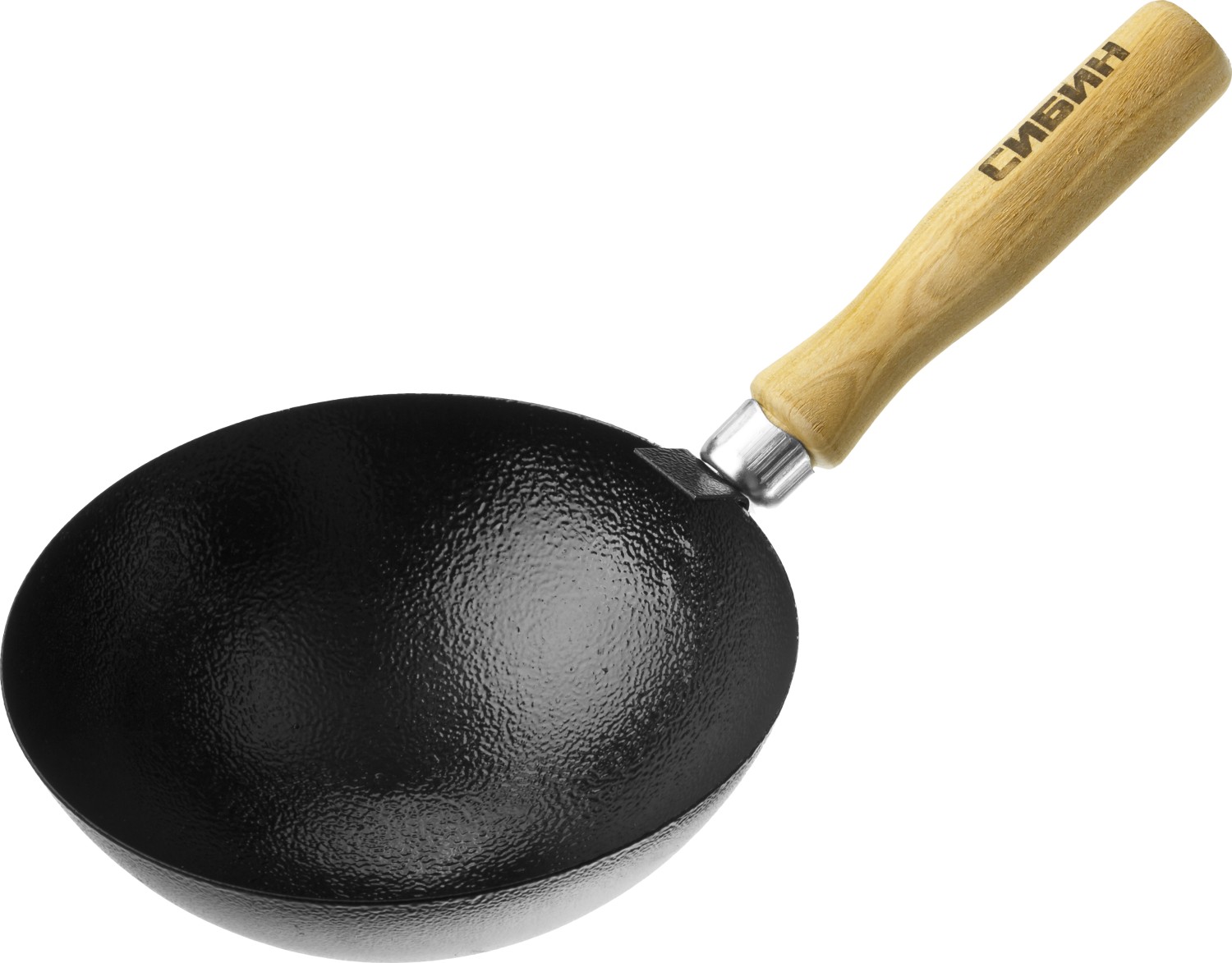 Ковш Сибин штукатурный  с деревянный ручкой