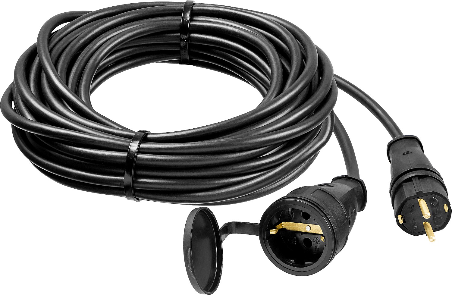 Удлинитель силовой RC-315 КГ 3х1,10м.3700Вт IP44 Stayer