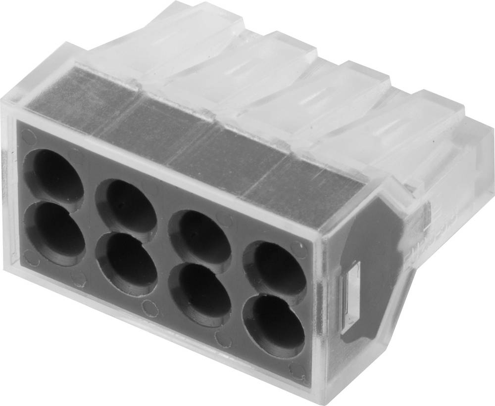 Клемма СВЕТОЗАР соединительная,8и проаводн,400в,24а,0,75-2,5мм2,2шт