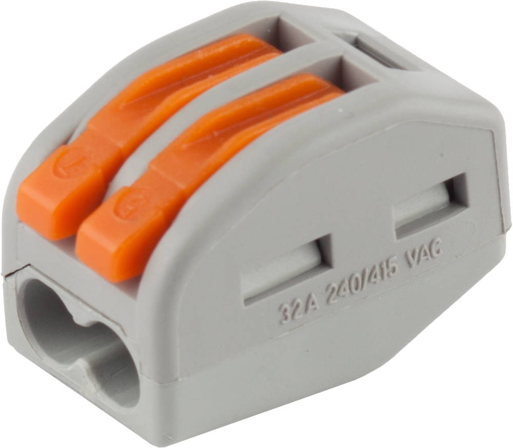 Клемма СВЕТОЗАР соединительная,разьемная,3х проводная.400в,32а,0,5-2,5мм2/0,5-4мм2,2шт