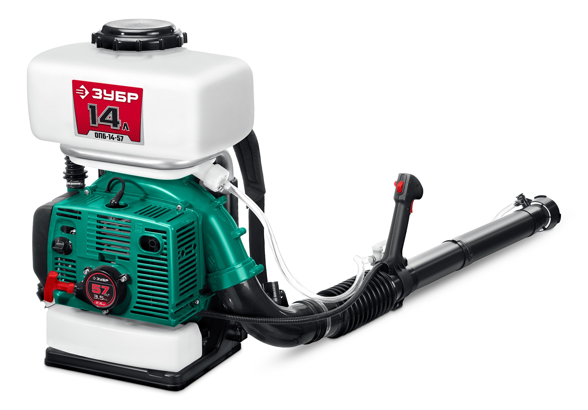 Опрыскиватель бензиновый ЗУБР 14л, 3.5.л.с