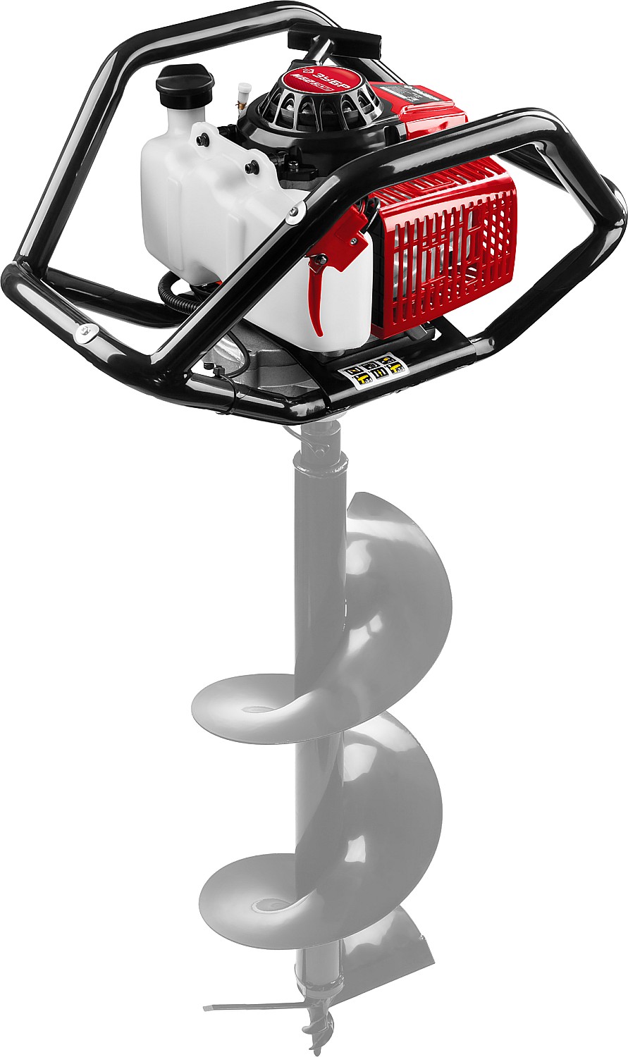 Мотобур(бензобур),d=60-300мм,71см3,2оператора,Зубр(МБ2-300)