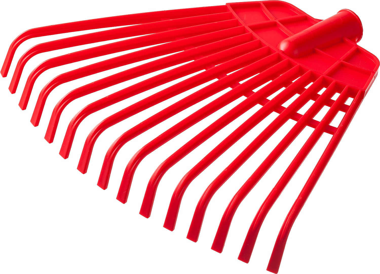 Веерные грабли полиэтилен (без черенка) 350*40*310 Grinda