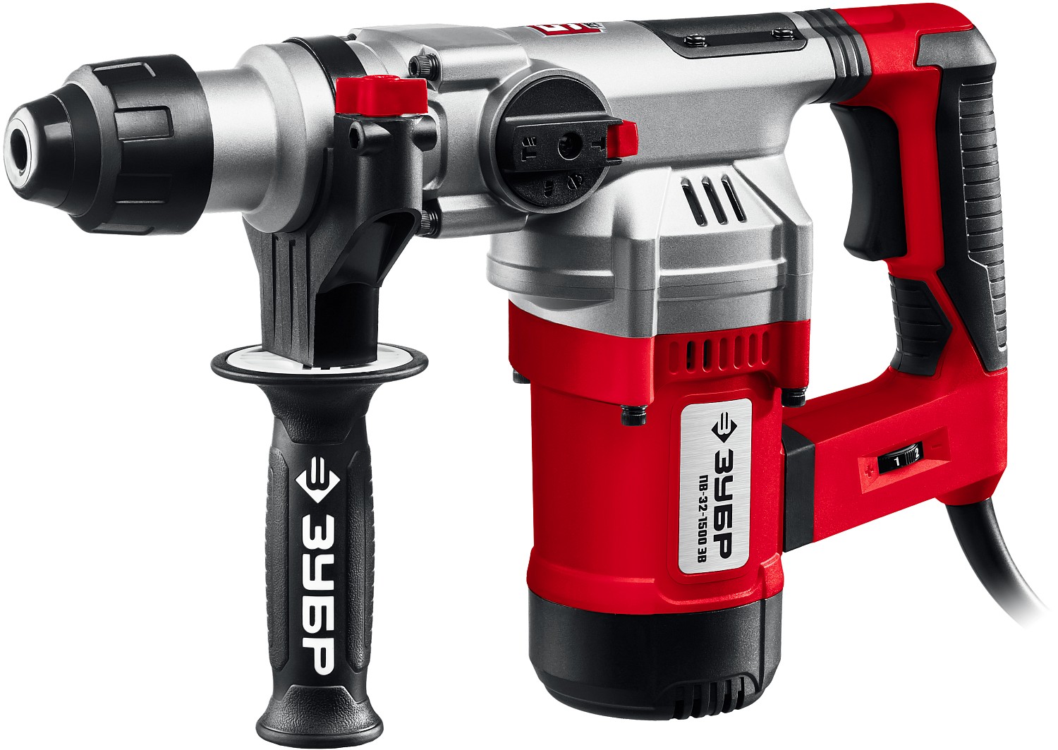 Перфоратор Зубр,1500вт,32мм ,ПВ-32-1500ЭВ