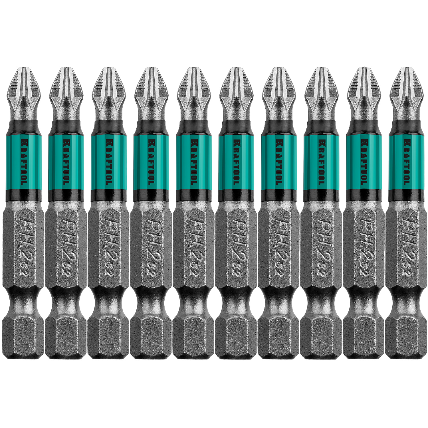 Биты  PH2 50мм тип хвостовика E 1/4