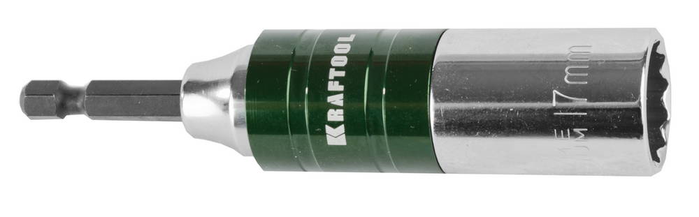 KRAFTOOL Expert 17 мм, 1 шт, Бита с торцовой головкой (26397-17)